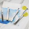 Stainless Steel Ice Clip for Ice Cube Clip Stainless Steel Food Clip with Magnetic Ice Clip Barbecue Clip