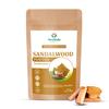 Moolveda Polvere di Sandalo Puro - Chandan 100% Naturale per la Pelle Luminosa, Maschera Viso Anti-Età, Trattamento Acne | Bellezza Ayurvedica Tradizionale | 100g