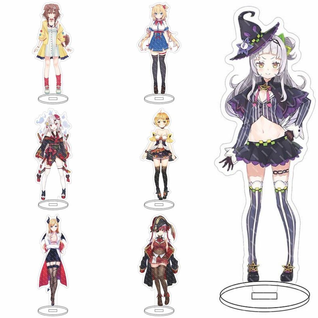 Hololive Vtuber Stand Figure Unique Acrylic Ornaments For Home Decor