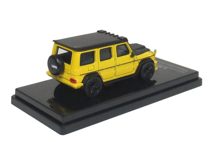 PARAGON Scale Liberty Walk G63 Yellow LHD 1/64 Mercedes-AMG