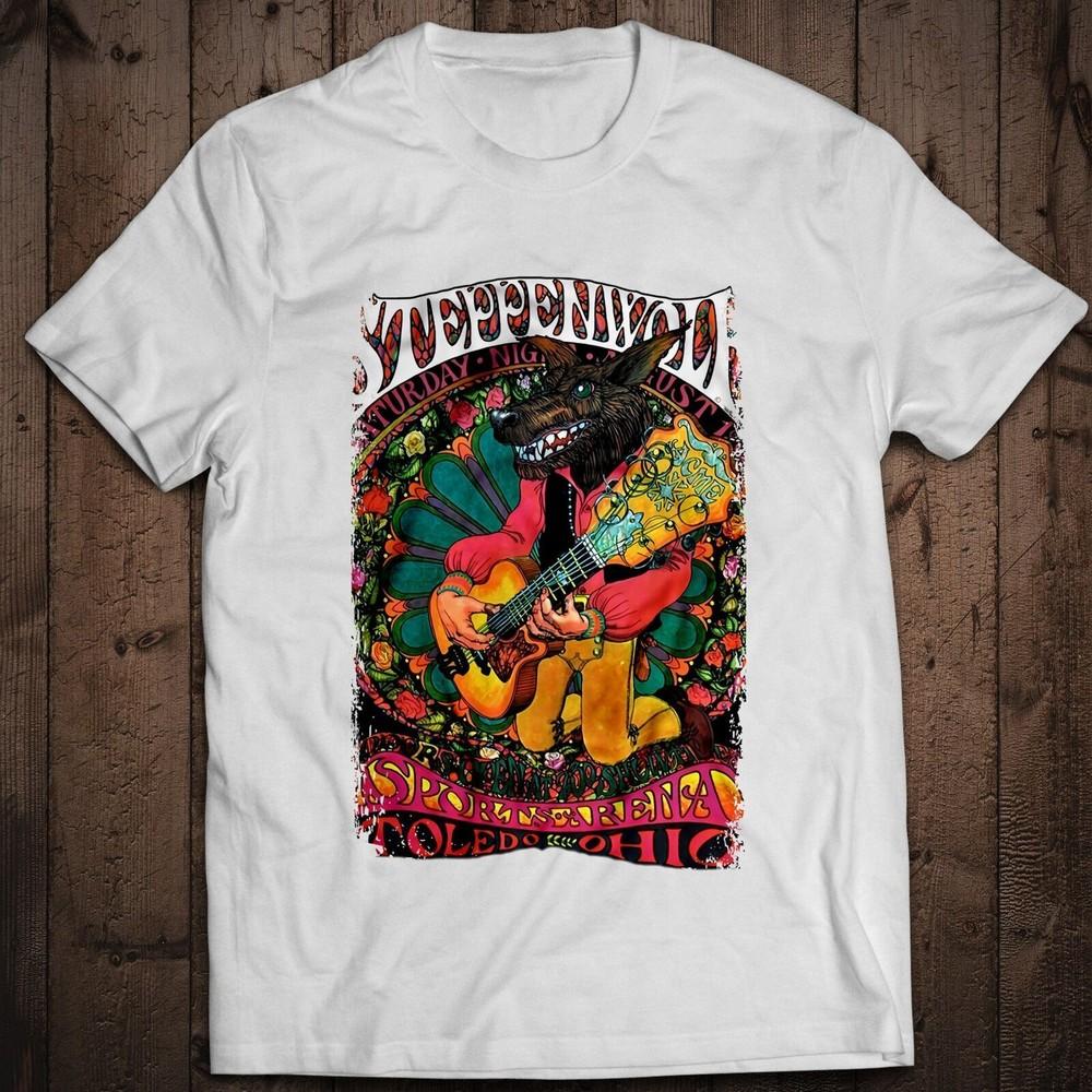 SALE Vtg Steppenwolf Rock Band 90s Cotton White All Size Men Women Tee Shirt MM3 Unisex T-Shirt XXXL
