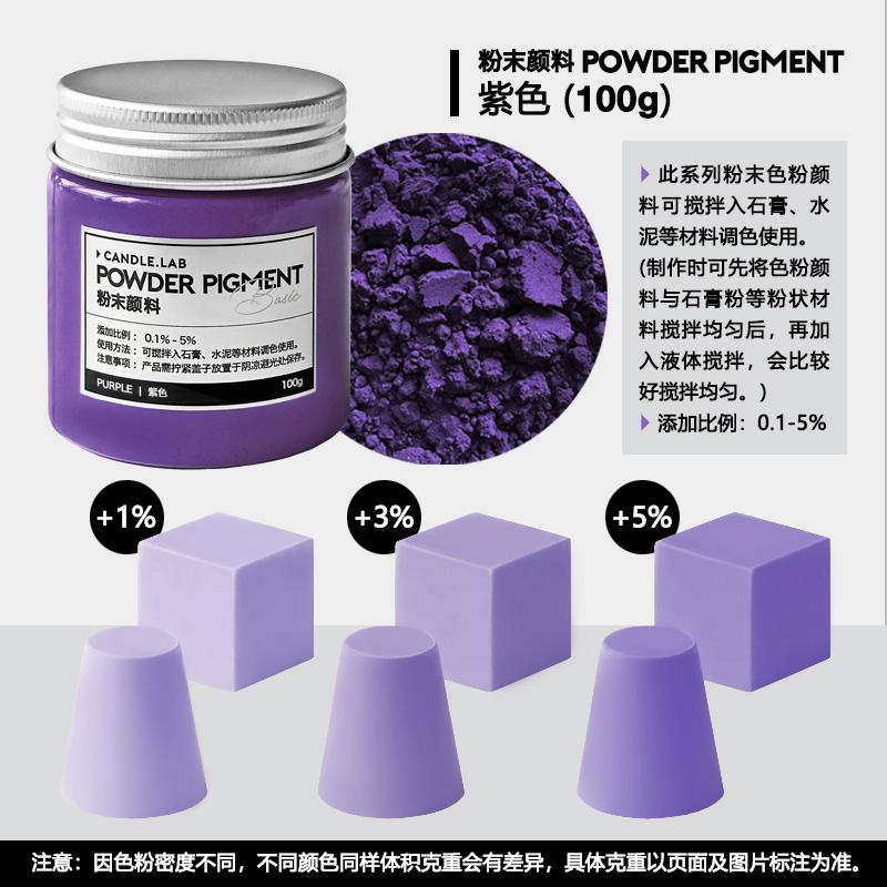 Gypsum Colored Pigments Morandi Fluorescent Dyes Rich Color Good Dispersion for Sculptures Teaching Models Candle Crafts