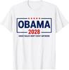 Obama 2028 Kurallar Artık Yok T-Shirt
