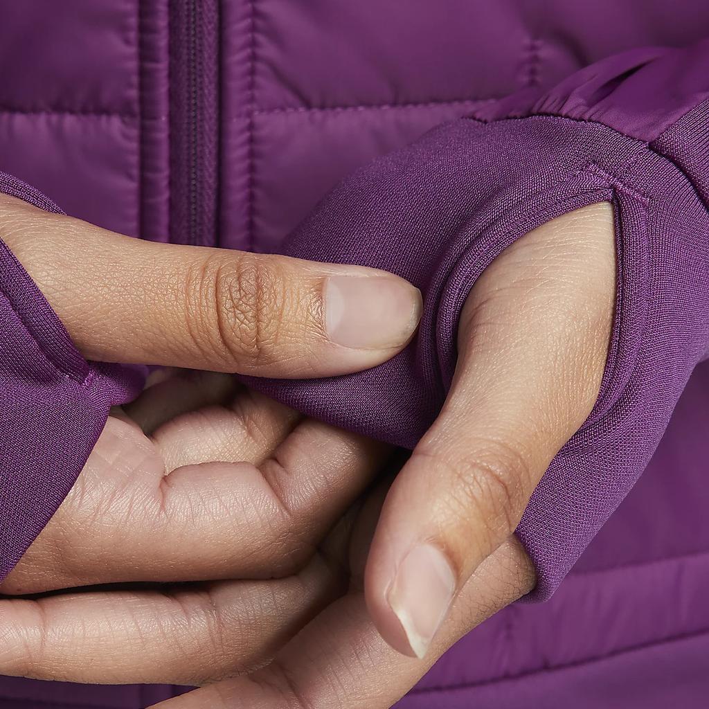 New Nike Therma FIT Jackets Coats Women's Purple DD6061-503