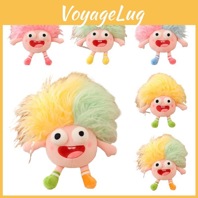 Funny Plush Toy With Big Eyes And Fluffy Hair Perfect For Diy Ugly Dolls In Stock