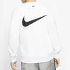 Nike Odzież sportowa Bluza z kapturem pulower Swoosh Męska Biała CJ4841-100