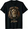 Gesù Leone di Giuda Regalo Cristiano per Unisex Donna T-Shirt T Shirt Animali Top Abbigliamento Uomo Unisexs 2026 Estate Nuova T-Shirt