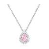 Women Light Luxury Water Drop Pendant Clavicle Necklace For Ladies