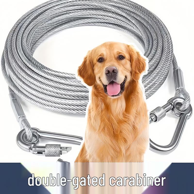 Bold Stainless Steel Plastic-Coated Waterproof Clothesline – Rustproof Outdoor Drying Rope for Quilts, Curtains, and Clothes