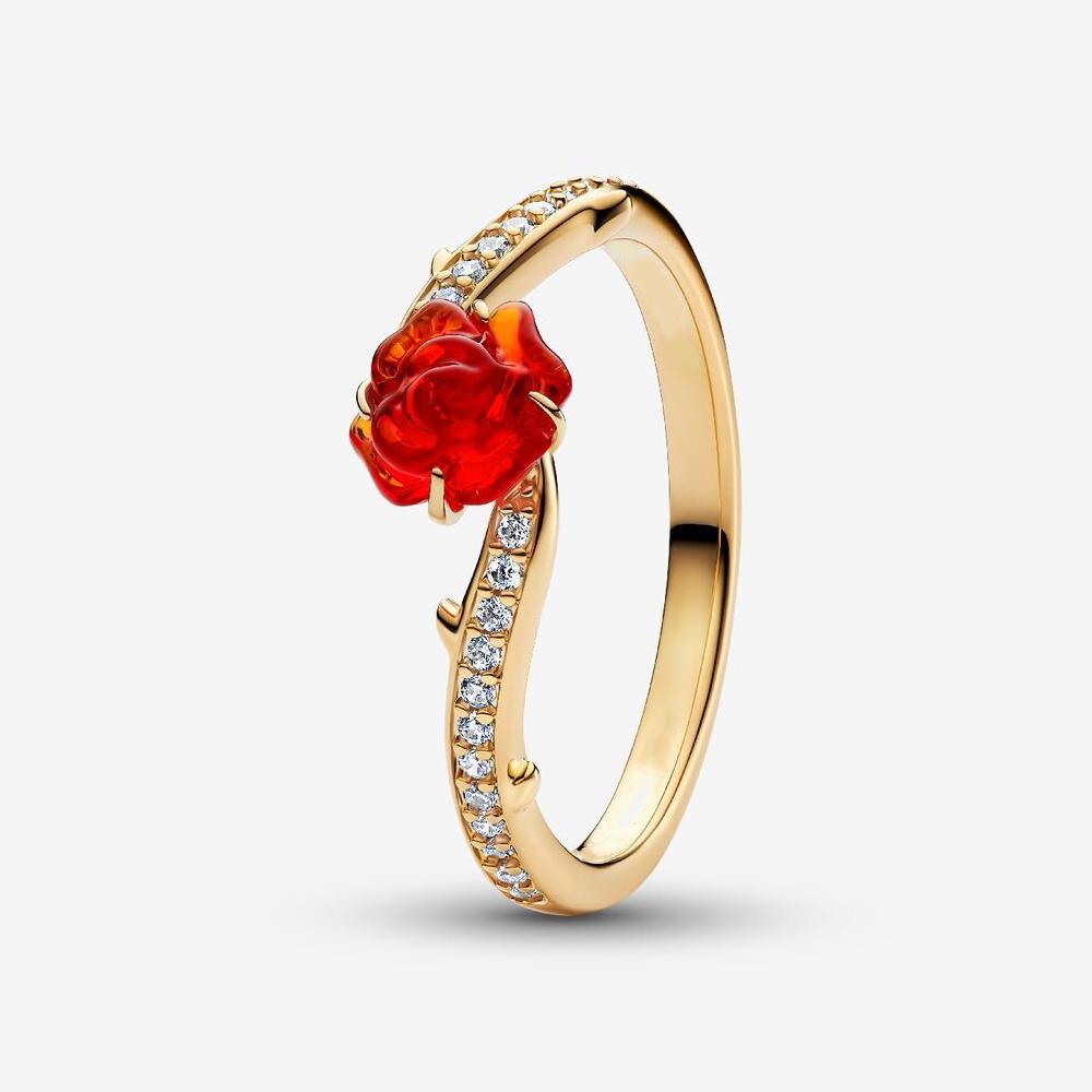 2025 Zircon Inlaid Princess Ring Series Women's Party Jewelry 925 Silver Ring