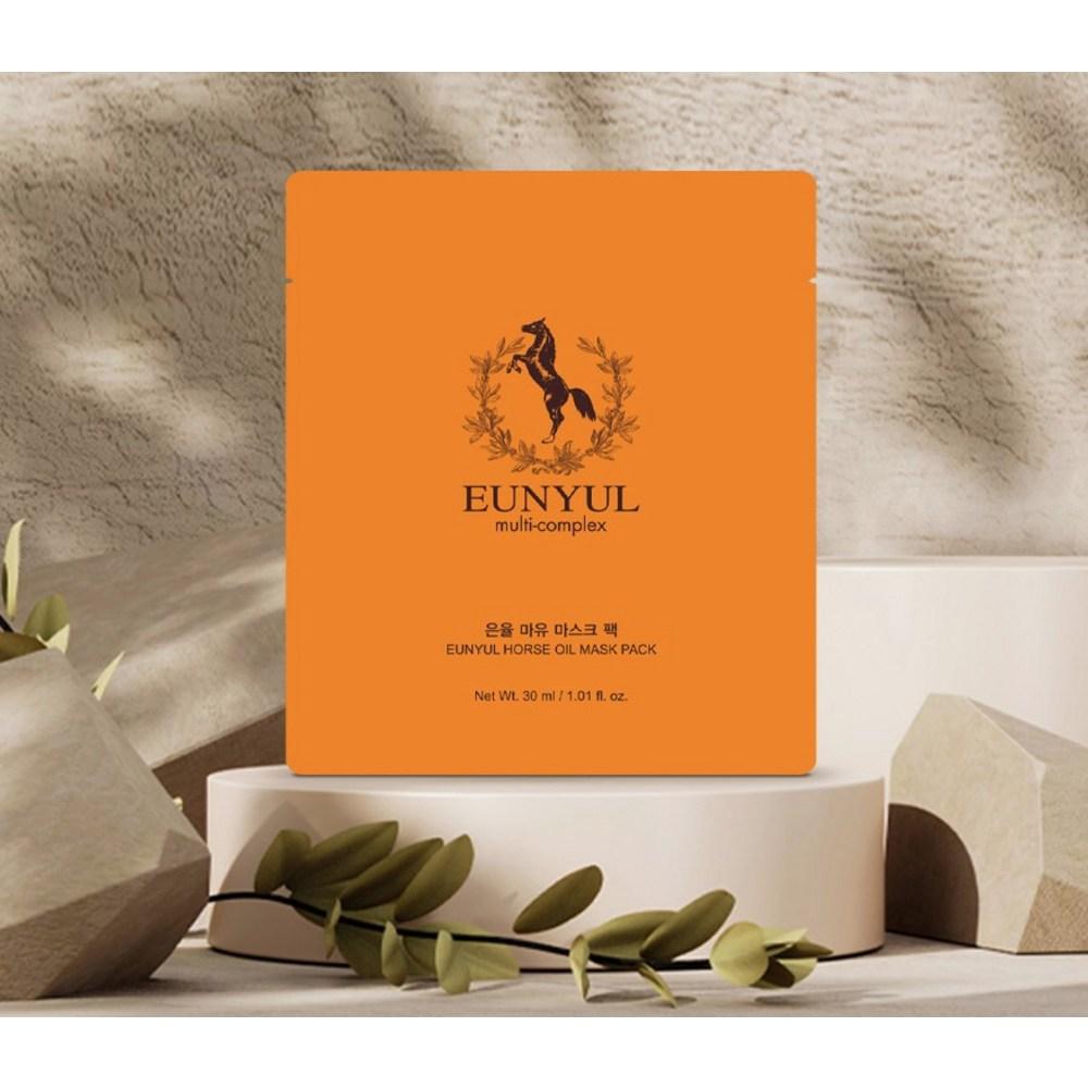 Eunyul Horse Oil Mask Pack 30ml, 30 Packs, 1 Pack