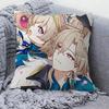 Game Honkai Star Rail Aventurine Pillow Gift Home Office Decoration Bedroom Sofa Car Cushion Cover Case X