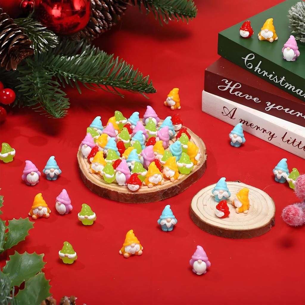 10/20 Stück Miniatur-Gnom-Statuen Kleine Figuren Für DIY-Feengarten Mikrolandschaft Handwerk Gastgeschenke Geschenk