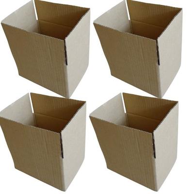 6 Packing Boxes 20 X 15 X 11 Cm