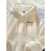 Men's Heavyweight American Trend Letter Hoodie - New Autumn/Winter Velvet-Thickened Student Outerwear