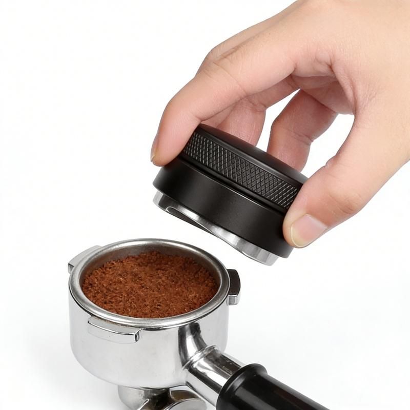 2026New 51/53/58mm Coffee Tamper 3 Angled Slopes Palm Tamper Coffee Distributor Espresso Distribution Tool Coffee Accessories