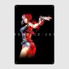 Black Lagoon Revy Metal Sign Cinema Kitchen Home Wall Decor Personalized Tin Sign Poster