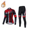 2026 Autumn and Winter Fleece Cycling Suit Long-sleeved Suit Mountain Bike Riding Overalls Trousers