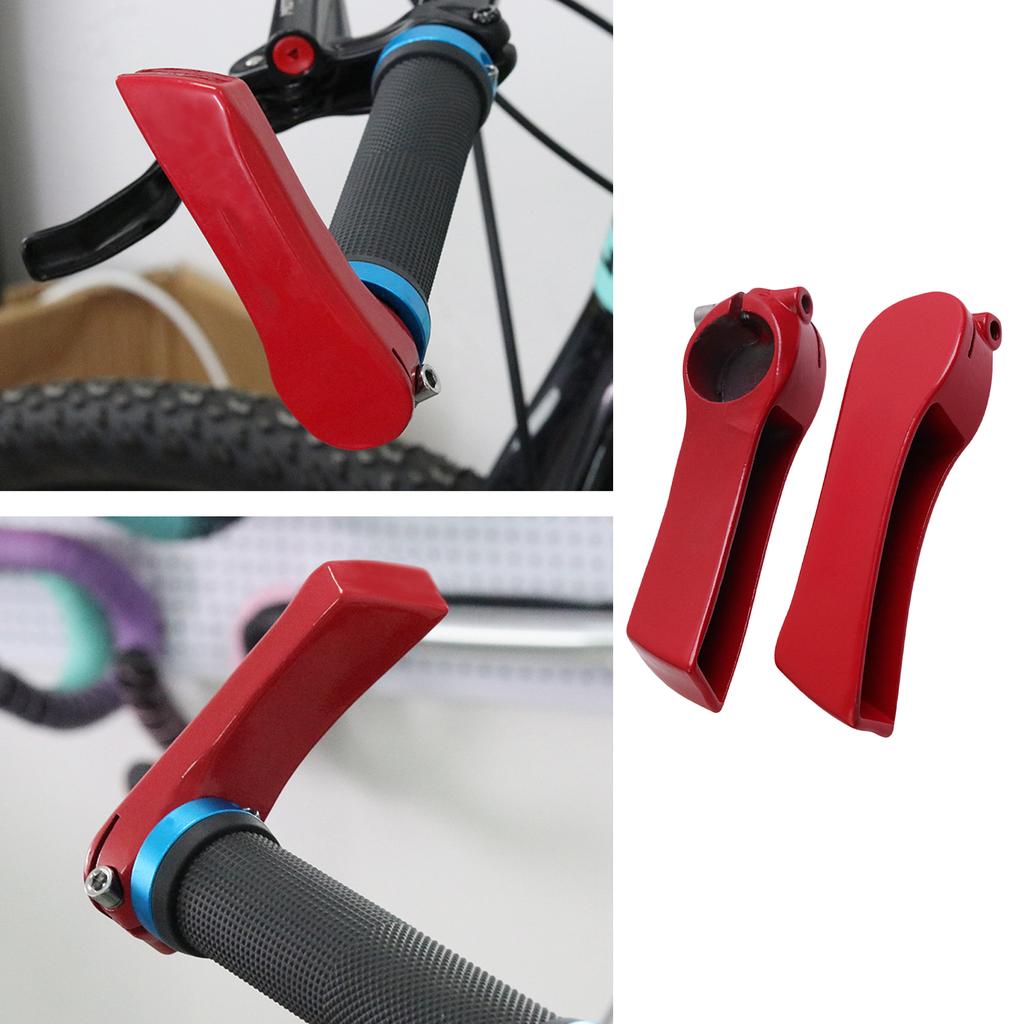 2Pcs Bicycles Bar Ends Aluminium Alloy Mountain Bikes Bar Ends Bicycles Handlebar Ends Mountain Bike Handle Bar Grips