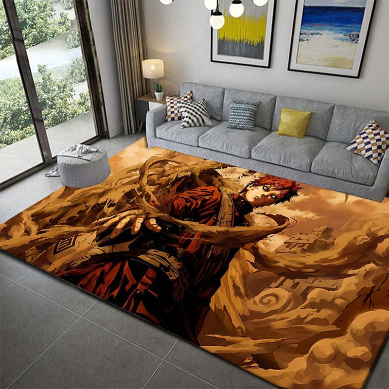 Naruto Adventure Carpet Rug for Living Room Bedroom Home Sofa Decoration,Kids play Non-slip Floor Mat