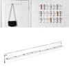 Acrylic Eyeglasses Holder Wall Mounted Sunglasses Organizer Storage Eyewear Display Hanger Rack Jewelry Shelf