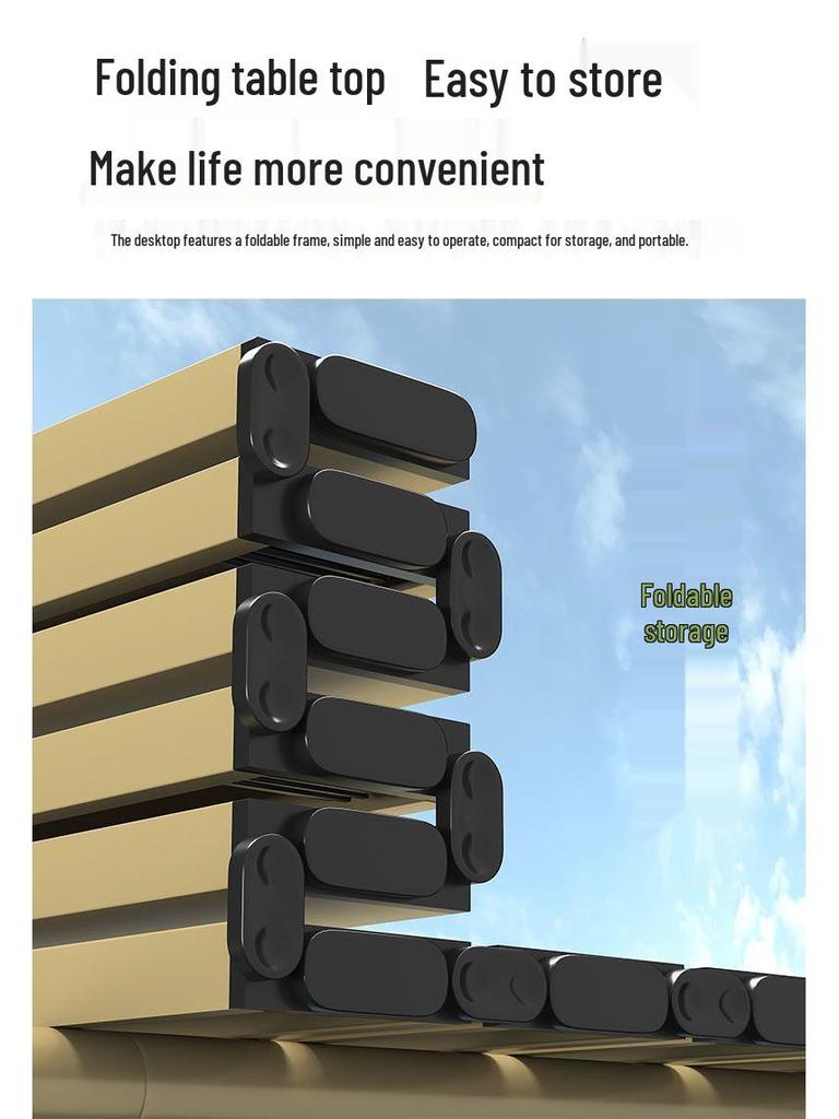 Outdoor Portable Folding Table & Chairs Set - Lightweight Roll-Up Table with Camping Seats