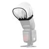 Dioche Flash Diffuser for Camera, Softbox, with Silver Side To Increase and Direct the Light