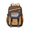 Capybara School Backpack Children School Bags Set Casual 3pcs Daypack Teens Girls Shoulder Bag Book Bag Schoolbag Kids Backpack