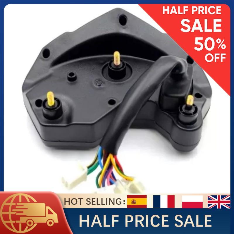 Motorcycle Digital Speedometer Dashboard For Italika FT180 FT200 Odometer Gauge Instrument Cluster Replacement Black
