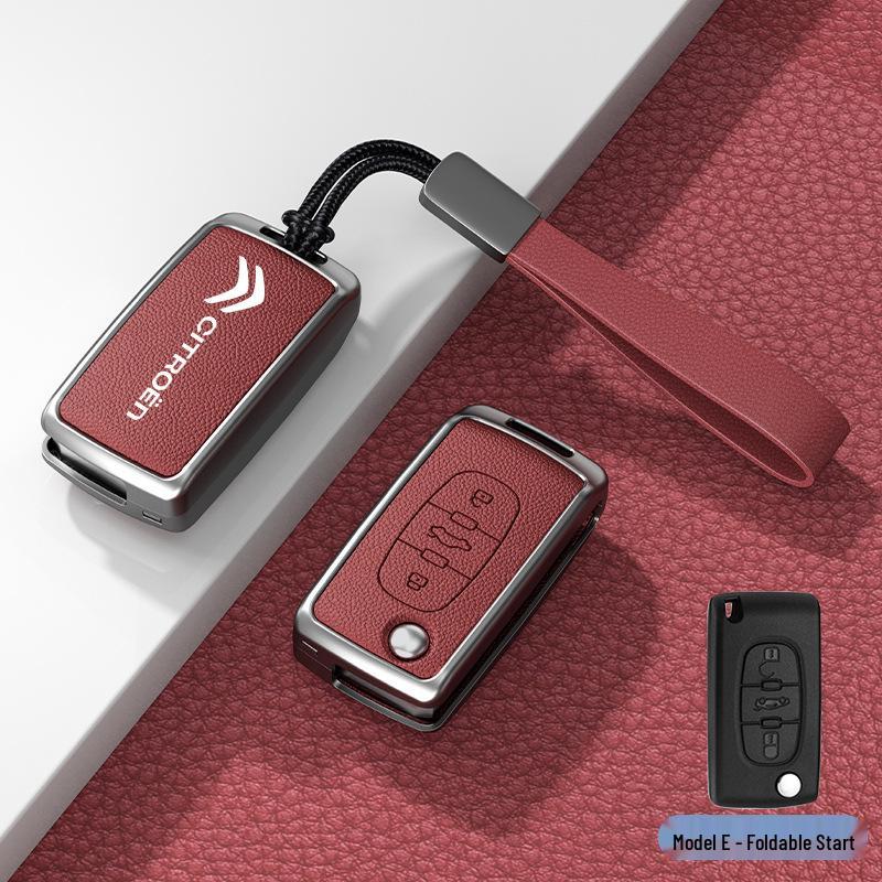 Car Key Cover & Buckle for Citroen C3XR, C4L, Tianyi, C5, C4 Sega, Elysee, C6 Models