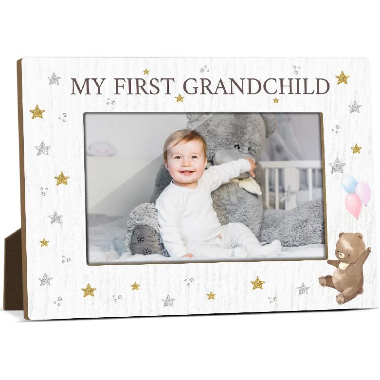 Mommy And Me Mom Picture Frame Wooden Photo Frames 4x6 for Mothers Day Picture Frame Desk Pictures Frames for Mother's Day Decorations for Mothers