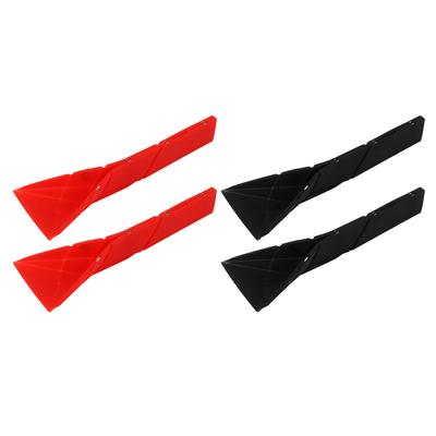 2 Stück 3 in 1 Polygone Flache Messlöffel Silikon Magnetisch Lässt sich flach zusammenlegen Küchenhelfer Utensilien für
