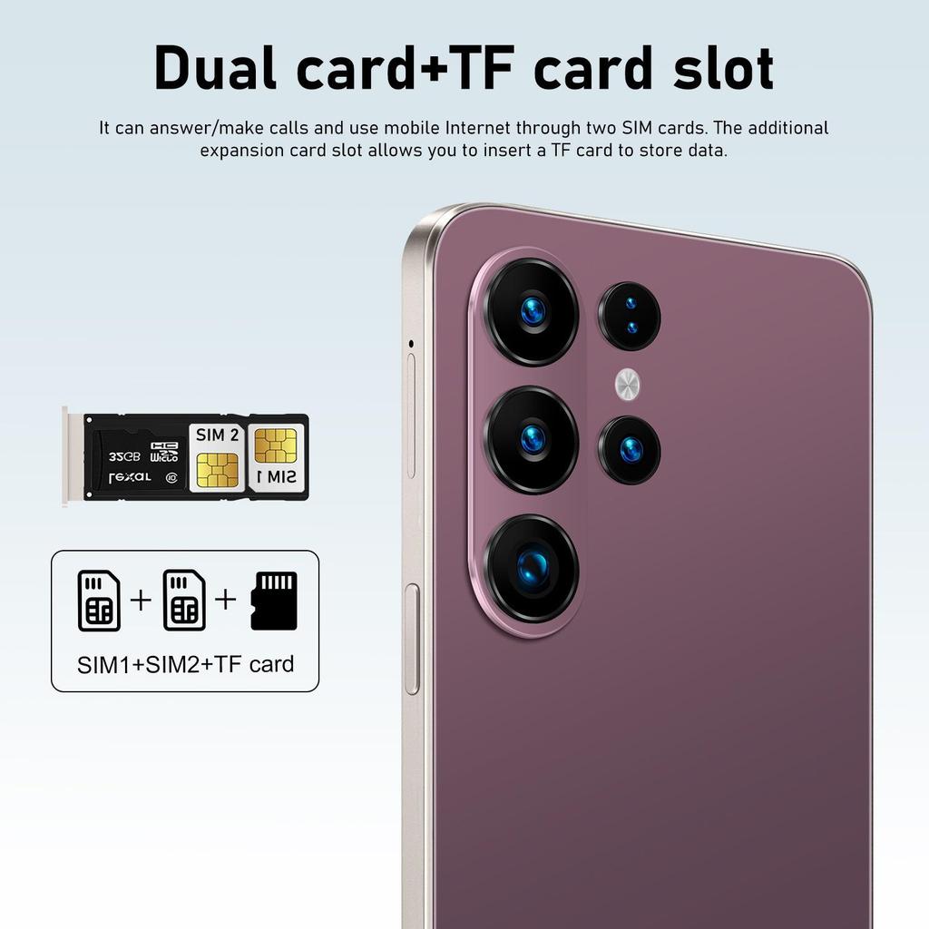 S26 Ultra Cross Smartphone: 6.5" Android 10, 4G, 3+16GB