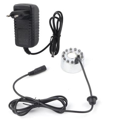 LED Colorful Aquarium Reptile Tank Mist Maker Lighting Humidifier Atomizer