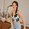 Nude Feel Yoga Clothes Women 2025 New Professional Print Fashion Vest Sports Bra Women High-Grade Fitness Underwear