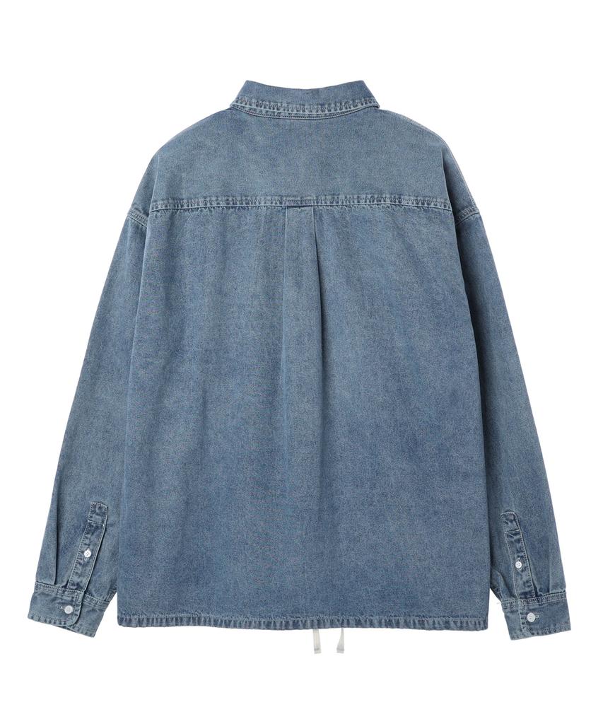 COMONINOZ String Denim Shirt [3 Color]