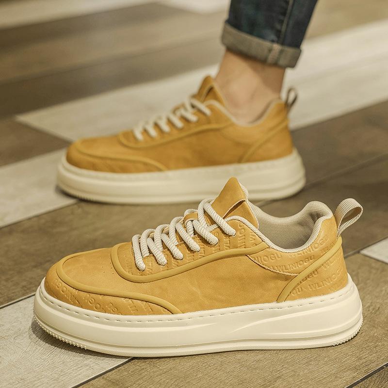 Board shoes men's 2025 summer new sports mesh breathable soft sole comfortable solid color versatile Douyin explosive casual shoes