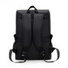 Minimalist Waterproof Backpack with Front Zipper Pocket Laptop Compartment Men's and Women's Urban Style Bag