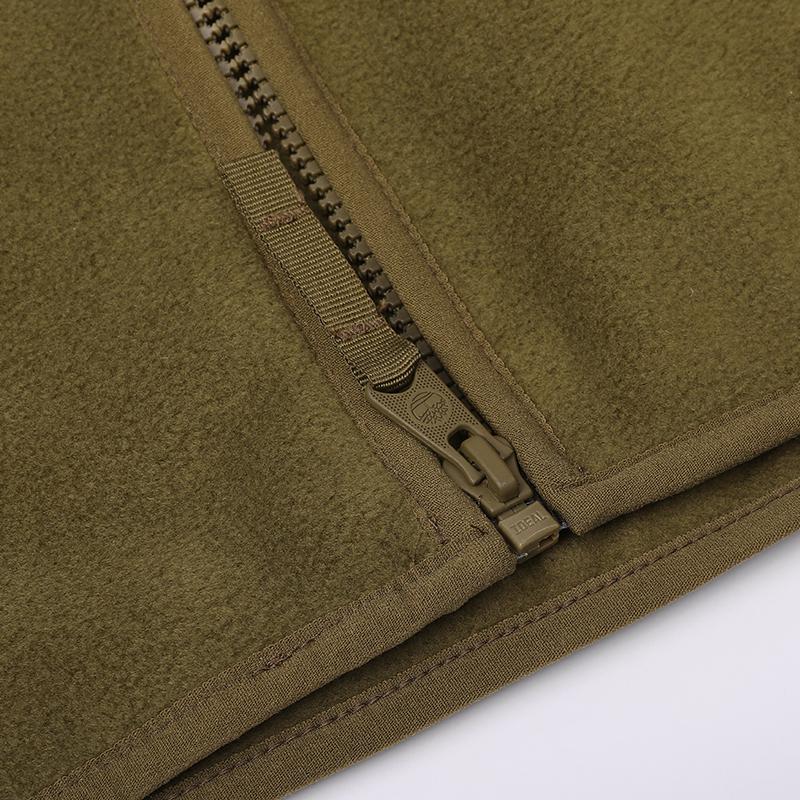 Timberland Solid Color Stand Collar Warm Fleece Jacket Men Jackets Army-Green A69KN-302