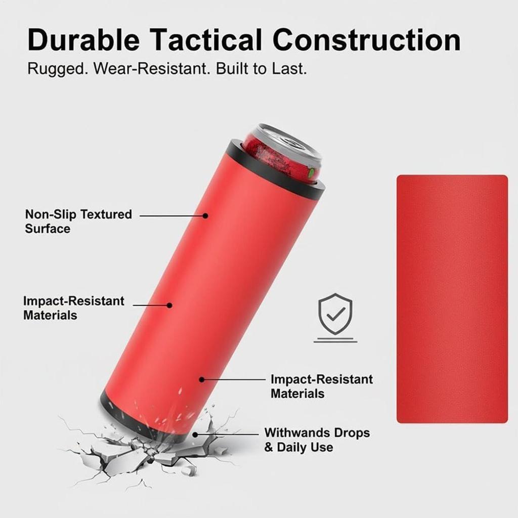 Insulated Can Holder Reusable Double Layered Universal Home Supplies Can Cooler Sleeve for Home Kitchen Dining Beer Coffee