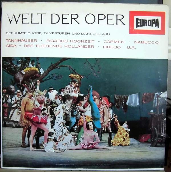 

LP Record CHOR DER HAMBURGISCHEN STAATSOPER U - Welt Der Oper E122 Europa Germany Classical Used