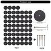 64pcs Fiberglass Cutting Wheel High Efficiency & Precisions Cutting Discs Iberglass Reinforced Cutting for Rotary Tool