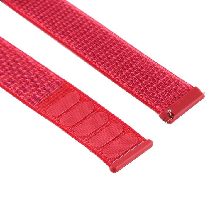 For Fitbit Versa / Versa 2 Nylon Watch Band with Hook and Loop Fastener(Green Gray)