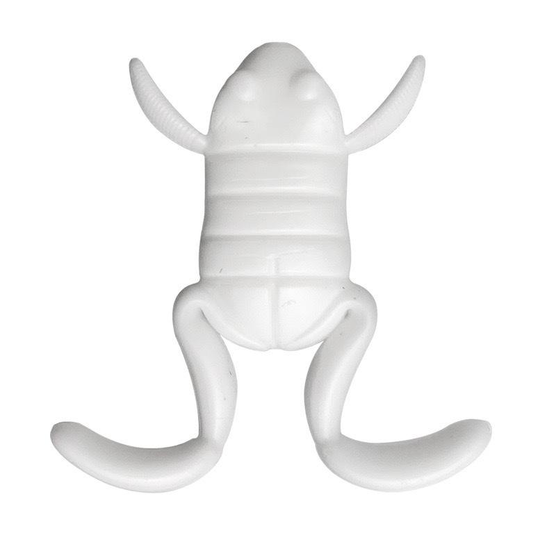 5Pcs/Set Lure Bait 10G/Piece Water Surface Kick Frog Fake Bait High Simulation Tpe Frog Soft Bait Frog-Like Stance Lure