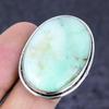 Chrysoprase Gemstone Handmade 925 Sterling Silver Jewelry Ring Size 7 I3b80