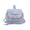 Schoolbag On New Sweet Korean Style PU Small Backpack Women's Bag Wholesale Internet Celebrity Explosion Lady Backpack Trend Bag