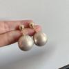 Elegant French-Style Pearl Earrings: High-End, Light Luxury, Chinese-Inspired Design