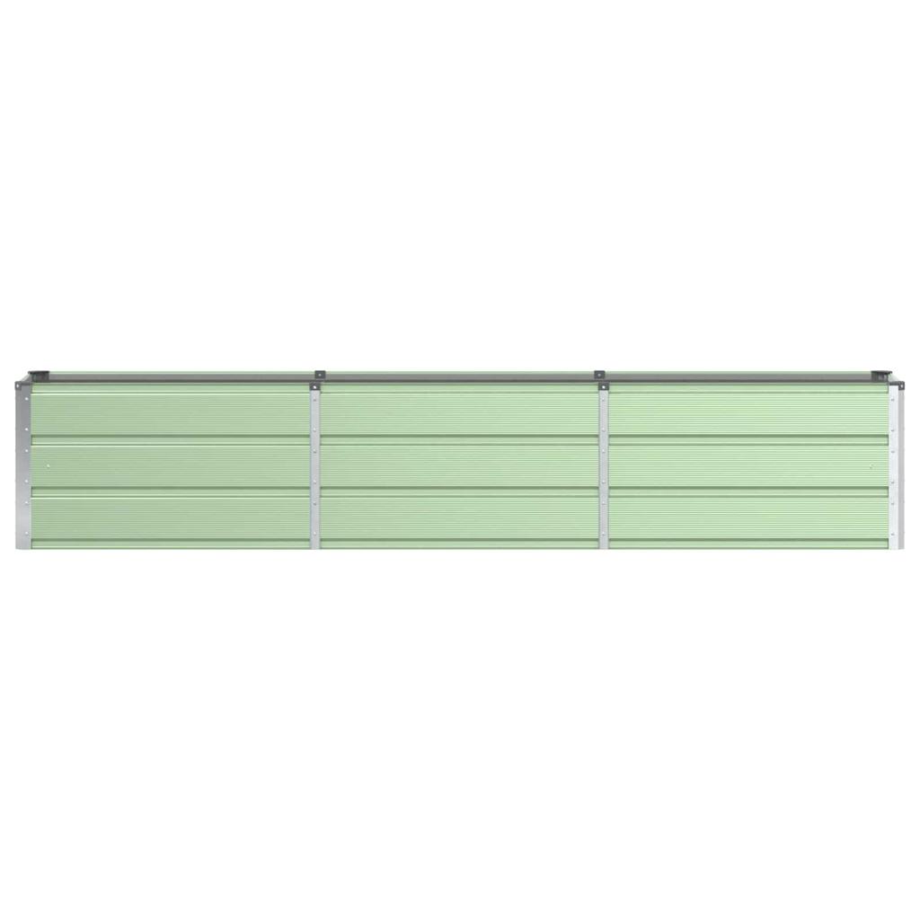 Green Plant Pot 240 X 40 X 45 Cm Steel