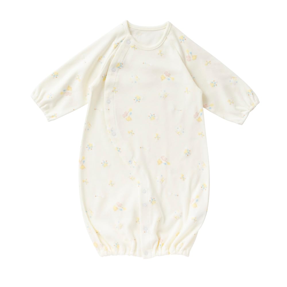 

de Сказочный узор Гладкий На кнопках Новорожденный Хлопок Сделано в Японии [Крем Кокос] Двусторонний [Замена ластовицы/2 способа] 100% 50-70см (Кремовый цвет) кремовый