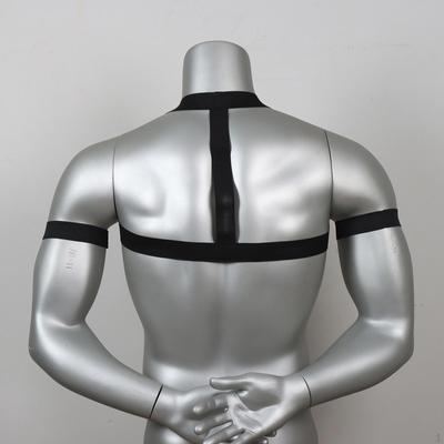 Elastisches Harness für Herren mit Armband, Halbkörper-Brustgurt, Halfter für Rave